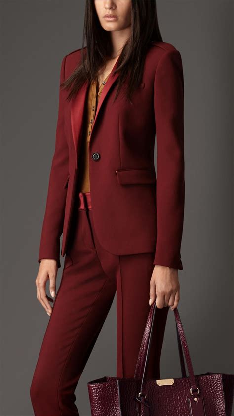 burberry suit women's.